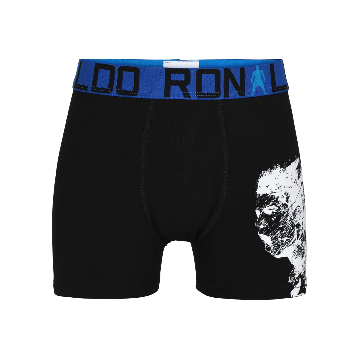 CR7 Boy's Travel Bag, Value 5-Pack Cotton Blend Trunks - Image 3