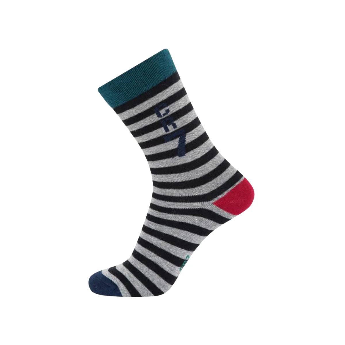 CR7 Boy's Cotton Blend 3-Pack Crew Socks - Image 3