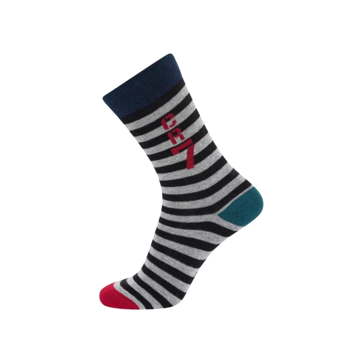 CR7 Boy's Cotton Blend 3-Pack Crew Socks - Image 4