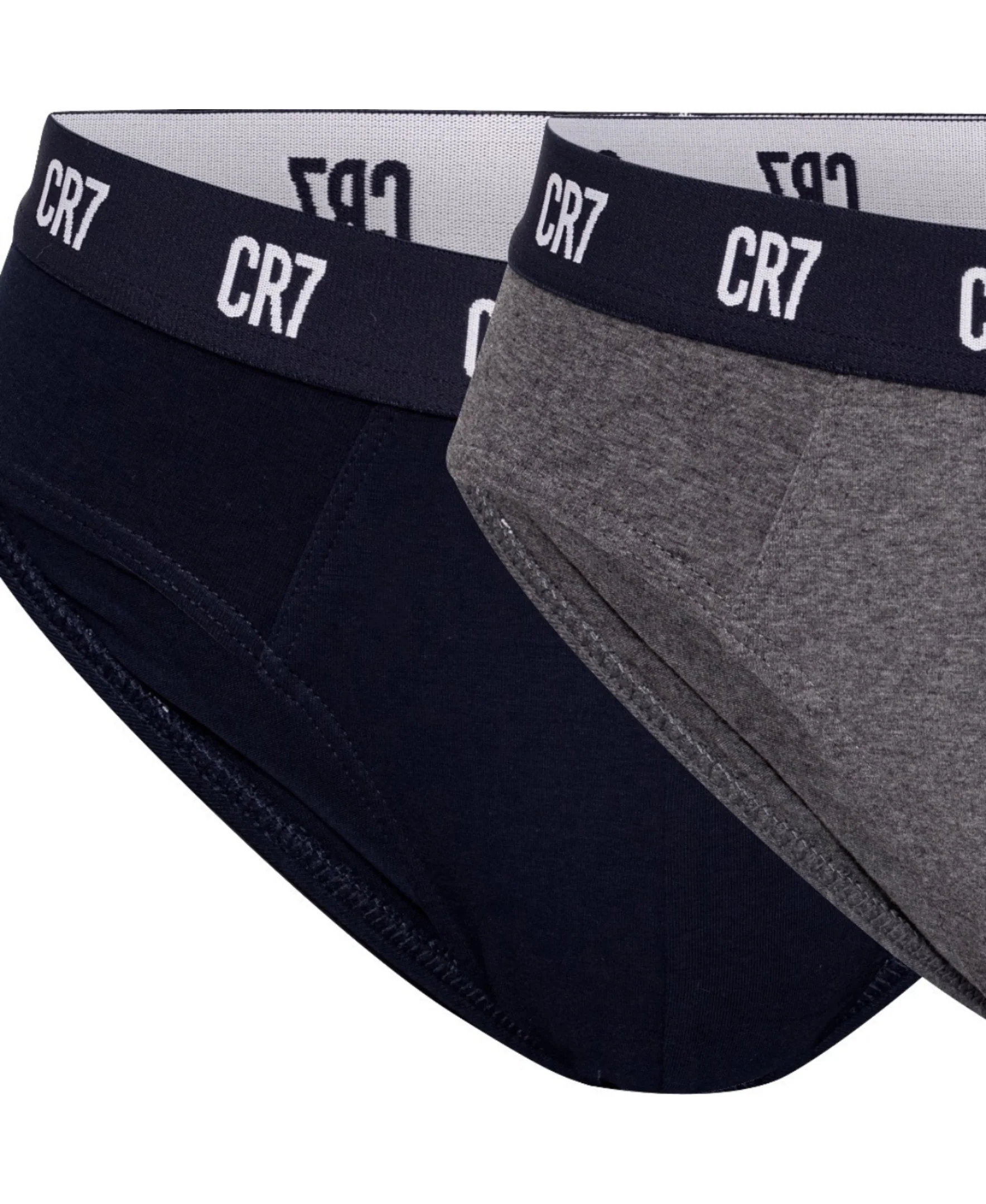 CR7 Men's 3 Pack Cotton Blend Briefs - Multicolor Basics - Image 3