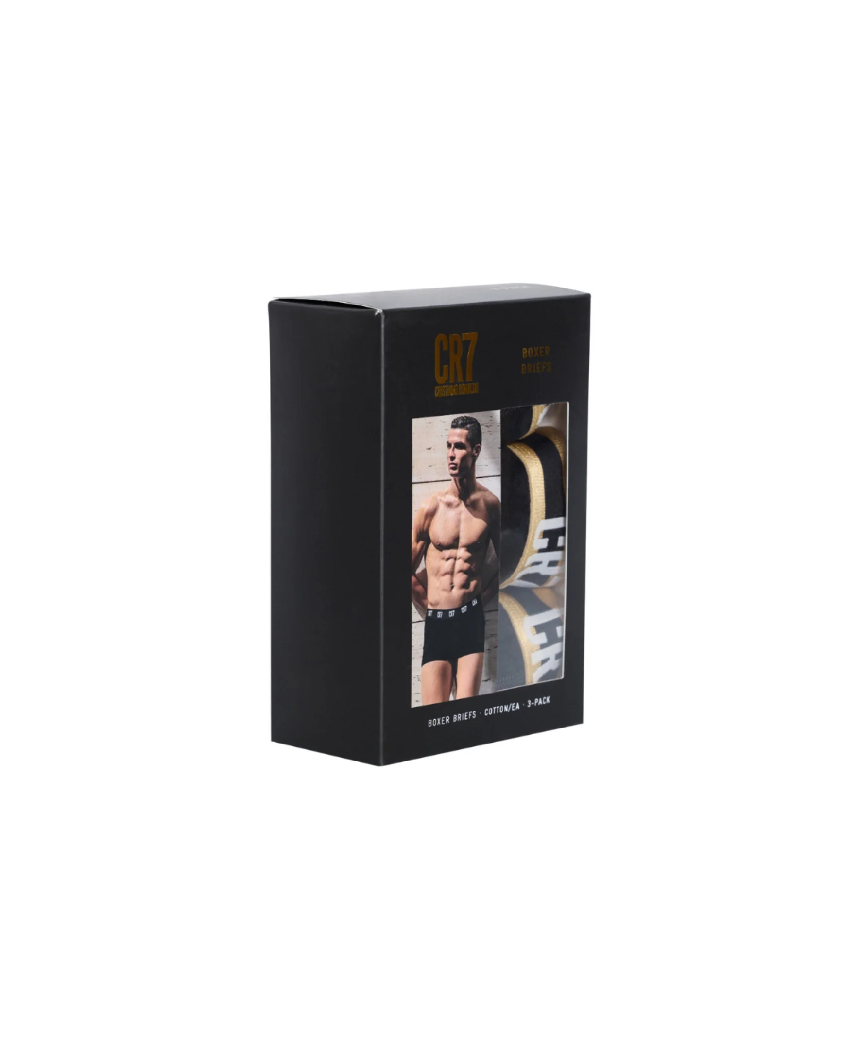 CR7 Men's 3-Pack Cotton Blend Boxer-Briefs - Image 4