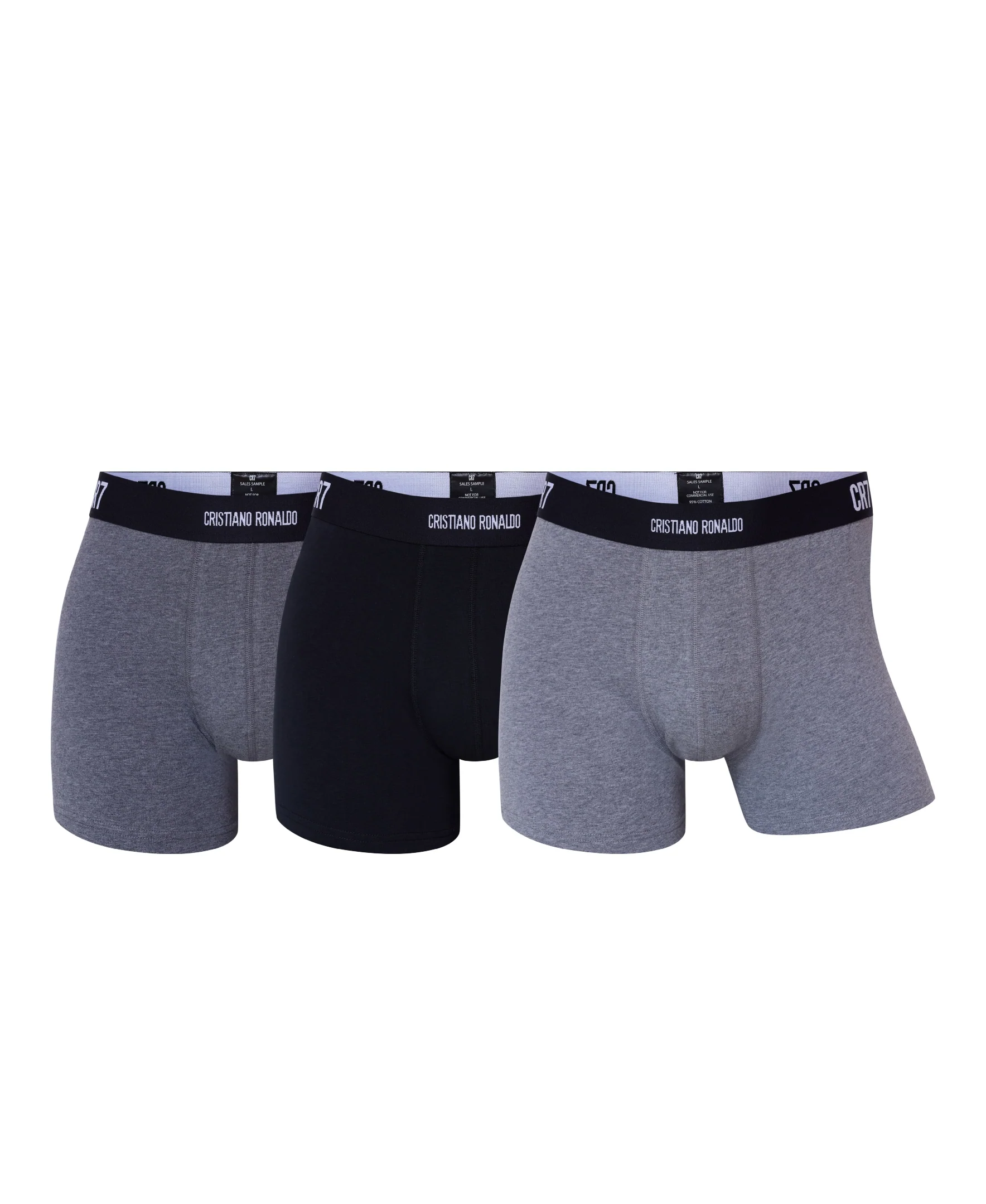 CR7 Men's 3-Pack Cotton Blend Trunks ads - Image 9