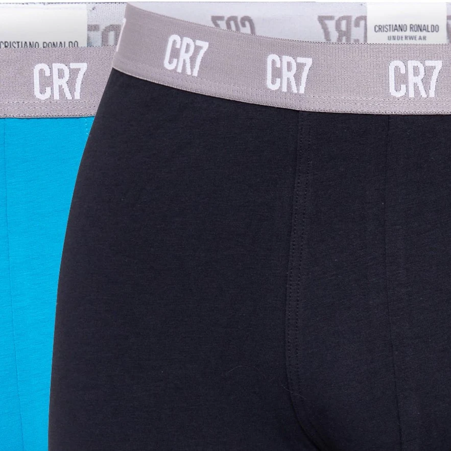 CR7 Men's 3-Pack Cotton Blend Trunks - Image 3