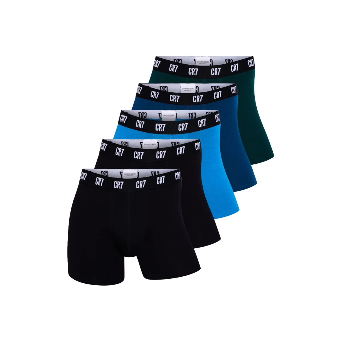 CR7 Men's 5-Pack Bamboo Blend Boxer-Briefs - Image 6